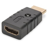 Digitus DA-70466 interruptor de video HDMI, Adaptador negro, HDMI, HDMI, HDMI, Negro, 3840 x 2160 Pixeles, 4K Ultra HD