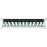 Digitus Panel de parcheo CAT 3 ISDN, sin blindaje, 50 puertos, Patch Panel gris