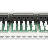 Digitus Panel de parcheo CAT 3 ISDN, sin blindaje, 50 puertos, Patch Panel gris