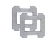 ECOVACS W-CC02-0005 accesorio y suministro de vacío Bayeta para mopa Robot aspirador, Paños de limpieza Bayeta para mopa, Robot aspirador, Gris, Ecovacs, W1 PRO and W1 series, 2 pieza(s)