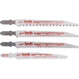 EINHELL Juego de hojas para sierra de calar, 4 piezas, Juego de hojas de sierra  