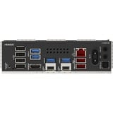 GIGABYTE X870E AORUS ELITE WIFI7 Placa Base - Compatible con CPUs AMD Ryzen 9000, 16+2+2 fases VRM digitales, hasta 8000Hz DDR5 (OC), 3xPCIe 5.0 + 1xPCIe 4.0, Wi-Fi 7, LAN 2.5GbE, USB 4 negro, 16+2+2 fases VRM digitales, hasta 8000Hz DDR5 (OC), 3xPCIe 5.0 + 1xPCIe 4.0, Wi-Fi 7, LAN 2.5GbE, USB 4, AMD, Zócalo AM5, AMD Ryzen 7000 Series, AMD Ryzen 8000 Series, AMD Ryzen 9000 Series, Zócalo AM5, 256 GB, DDR5-SDRAM