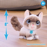 Just Play Wag-a-lots Kitty, Peluches Niño/niña, 4 año(s), Sonoro