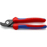 KNIPEX 95 12 165 alicate Alicates cortaalambres, Alicates de corte Alicates cortaalambres, 1,5 cm, Acero, De plástico, Azul/Rojo, 16,5 cm