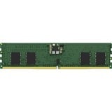 Kingston ValueRAM módulo de memoria 8 GB 1 x 8 GB DDR5 6400 MT/s 288-pin DIMM, Memoria RAM verde, 8 GB, 1 x 8 GB, DDR5, 288-pin DIMM