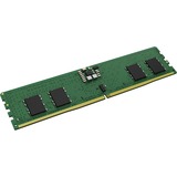 Kingston ValueRAM módulo de memoria 8 GB 1 x 8 GB DDR5 6400 MT/s 288-pin DIMM, Memoria RAM verde, 8 GB, 1 x 8 GB, DDR5, 288-pin DIMM