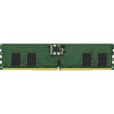 Kingston ValueRAM módulo de memoria 8 GB 1 x 8 GB DDR5 6400 MT/s, Memoria RAM verde, 8 GB, 1 x 8 GB, DDR5, 288-pin DIMM