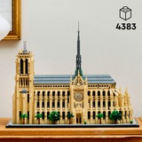 LEGO Architecture Notre Dame de París, Juegos de construcción Juego de construcción, 18 año(s), Plástico, 4383 pieza(s), 3,57 kg