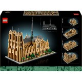 LEGO Architecture Notre Dame de París, Juegos de construcción Juego de construcción, 18 año(s), Plástico, 4383 pieza(s), 3,57 kg