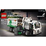 LEGO Technic Camión de Residuos Mack® LR Electric, Juegos de construcción Juego de construcción, 8 año(s), Plástico, 503 pieza(s), 709 g