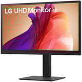LG 27BA45U-B pantalla para PC 68,6 cm (27") 3840 x 2160 Pixeles 4K Ultra HD Negro, Monitor LED negro, 68,6 cm (27"), 3840 x 2160 Pixeles, 4K Ultra HD, 5 ms, Negro