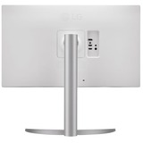 LG 27UP650P, Monitor de gaming plateado/blanco