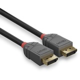 Lindy 36485 cable DisplayPort 7,5 m Negro negro, 7,5 m, DisplayPort, DisplayPort, Macho, Macho, 4096 x 2160 Pixeles