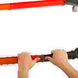 Mattel Racing F1 Sprint Rennstrecke, Pistas de carreras Set de pistas y vehículo, 4 año(s), Plástico, Multicolor