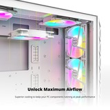 Montech HP140 ARGB PWM 140x140x25, Ventilador blanco