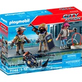 PLAYMOBIL City Action Set de figuras SWAT, Juegos de construcción 