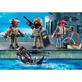 PLAYMOBIL City Action Set de figuras SWAT, Juegos de construcción 