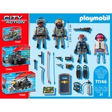 PLAYMOBIL City Action Set de figuras SWAT, Juegos de construcción 