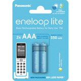 Panasonic Batería eneloop lite, Micro AAA 1,2V / 550mAh DECT 