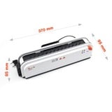 Peach PB200-70 máquina de encuadernación térmica 60 s 300 hojas Blanco, Encuadernadora blanco/Naranja, 300 hojas, Blanco, 60 s, 1,5 cm, 180 s, 80 g/m²