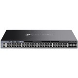 TP-Link Omada SG6654X switch Gestionado L3 Gigabit Ethernet (10/100/1000) 1U Negro, Interruptor/Conmutador Gestionado, L3, Gigabit Ethernet (10/100/1000), Montaje en rack, 1U
