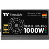 Thermaltake Germanium Pro RGB 1000W, Fuente de alimentación de PC negro