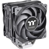 Thermaltake Toughair 510 Procesador Enfriador 12 cm Negro, Disipador de CPU Enfriador, 12 cm, 500 RPM, 2000 RPM, 23,6 dB, 58,35 cfm