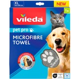 Vileda Toalla de microfibra Pet Pro XL gris