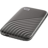 WD My Passport 1000 GB Gris, Unidad de estado sólido gris, 1000 GB, USB Tipo C, 3.2 Gen 2 (3.1 Gen 2), 1050 MB/s, Protección mediante contraseña, Gris