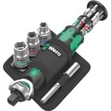 Wera 8009 Zyklop Pocket Set Imperial 2, 18 piezas, Conjuntos de bits negro/Verde