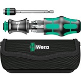 Wera Kraftform Kompakt 25, 7 piezas, Llave de tubo negro/Verde