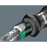 Wera Kraftform Kompakt 25, 7 piezas, Llave de tubo negro/Verde