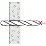 fischer Alicates profesionales HM Z 1, Pinzas rojo/Negro