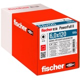 fischer Tornillo para madera PowerFull II 6,0x120 ZK TX VG 