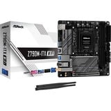 ASRock Z790M-ITX/WIFI, Placa base negro/Gris
