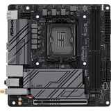 ASRock Z790M-ITX/WIFI, Placa base negro/Gris