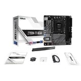 ASRock Z790M-ITX/WIFI, Placa base negro/Gris