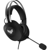 ASUS TUF Gaming H1 Gen II Auriculares Alámbrico Diadema Juego USB tipo A Negro, Auriculares para gaming negro, Alámbrico, Juego, 20 - 20000 Hz, 297 g, Auriculares, Negro