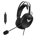 ASUS TUF Gaming H1 Gen II Auriculares Alámbrico Diadema Juego USB tipo A Negro, Auriculares para gaming negro, Alámbrico, Juego, 20 - 20000 Hz, 297 g, Auriculares, Negro
