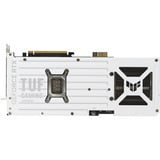 ASUS TUF-RTX5070TI-O16G-BTF-WHITE NVIDIA GeForce RTX 5070 Ti 16 GB GDDR7, Tarjeta gráfica GeForce RTX 5070 Ti, 16 GB, GDDR7, 256 bit, 7680 x 4320 Pixeles, PCI Express 5.0