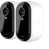 Arlo Essential 2K cámara para exteriores, Cámara de vigilancia blanco/Negro