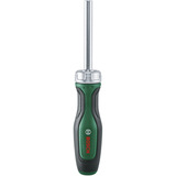 Bosch Destornillador de carraca con punta verde/Negro