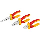 Bosch Juego de alicates VDE Professional, 3 piezas, Set de pinzas rojo/Amarillo