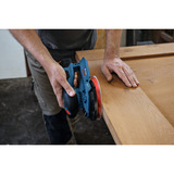 Bosch Lijadora excéntrica inalámbrica GEX 12V-150-3 Professional solo, 12 voltios, Lijadora orbital azul/Negro