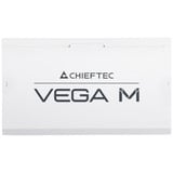 Chieftec Vega PPG-1000-CW unidad de fuente de alimentación 1000 W 24-pin ATX ATX Blanco, Fuente de alimentación de PC blanco, 1000 W, 100 - 240 V, 50/60 Hz, 12 A, 100 W, 1000 W