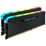 Corsair Vengeance CMG32GX4M2E3200C16 módulo de memoria 32 GB 2 x 16 GB DDR4 3200 MHz, Memoria RAM negro, 32 GB, 2 x 16 GB, DDR4, 3200 MHz, 288-pin DIMM, Negro