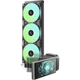 DeepCool LT360 VISION ARGB, Refrigeración por agua negro