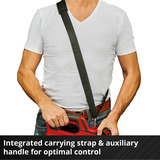 EINHELL Power X-Change Aspiradora de hojas a batería VENTURRO 18/210, 18Volt, Aspirador/soplador rojo/Negro