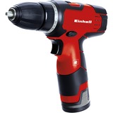 EINHELL TH-CD 12-2 Li Sin llave 1 kg Negro, Rojo, Taladro/destornillador rojo/Negro, Taladro de pistola, Sin llave, 1 cm, 350 RPM, 1300 RPM, 24 Nm