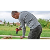 EINHELL TH-CD 12-2 Li Sin llave 1 kg Negro, Rojo, Taladro/destornillador rojo/Negro, Taladro de pistola, Sin llave, 1 cm, 350 RPM, 1300 RPM, 24 Nm